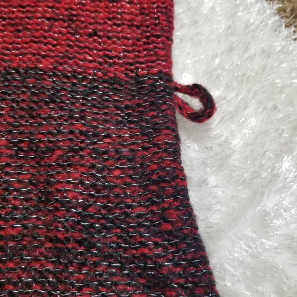 ELEMENTZ Striped Mock Neck Shimmer Sweater Dress size S - Picture 3 of 6